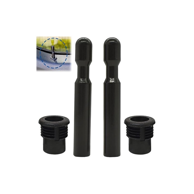 FODZ-5421850-A - 2 pomos de bloqueo de puerta + 2