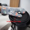 OvenMitts set of2 with clearSilicone shell Nicedog printing cotton lining(Gray)