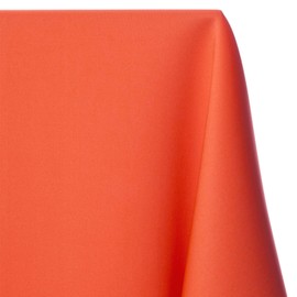 Neoprene Scuba 1.5 mm Thick 380 GSM Heavyweight Double Knit Polyester Spandex Stretch Fabric by The Yard - for Sewing Apparel & Décor - Orange (10 Yards)