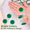 sourcing map 2Roll 1000Pcs QC Pass Labels, 1 Inch Round