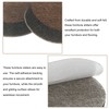 uxcell Furniture Pads, 16Pcs 0.6" - Round Self Adhesive Felt
