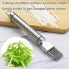 PCTC Stainless Steel Chopped Green Onion Knife, Kitchen Tool Slice