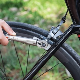 1/4'' Bike Torque Wrench Kit 2-24 NM Torque Fix Set Home Bicycle Maintenance Kit for Road & MTB Bike Tools Set (617-2S)