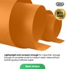 12" x 1200" (100 feet) Orange Kraft Paper Roll -