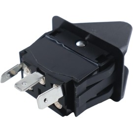SUKATC 30T35687 Rocker Switch, 3 Terminal Compatible with Muncie Dump Truck