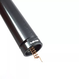 V M S RACING Anti-Theft Gunmetal Red Tip 50 Caliber Bullet Stubby Antenna For 90 06 GMC Chevy