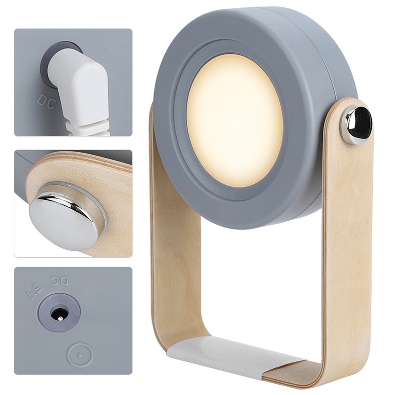 Foldable Touch Dimmable Reading LED Night Light Portable Lantern Lamp