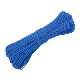 PATIKIL 550lb Paracord Rope 200ft, 4mm Tent Rope, 7-Strand Core Heavy Duty Cord for Outdoor Camping Hiking Tent Survival Utility Rope, Blue