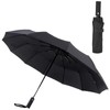Leiskya Folding Umbrella, Diameter 41.3 inches (105 cm), 12 Ribs,