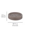 WENKO Polaris Soap Dish for Storing Hand Soap Made of
