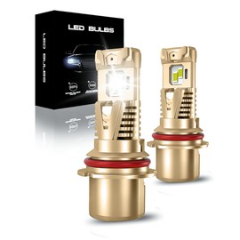 SPOLI 9004 HB1 - Kit De Faros Foco Auto Luces Led, 300W 32000LM Bombillas Blanco 6500K Plug & Play, 900% SúPer Brillante, Luz Antiniebla - 2 Paquetes