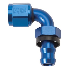 Russell 624160 -6 AN 90 Degree Twist-Lok Hose End
