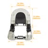 KUAFU Center Dash Audio A/C Instrument Panel Bezel Cover Lid
