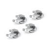 SET 15m steel wire rope galvanised 3mm strand: 6x7 +