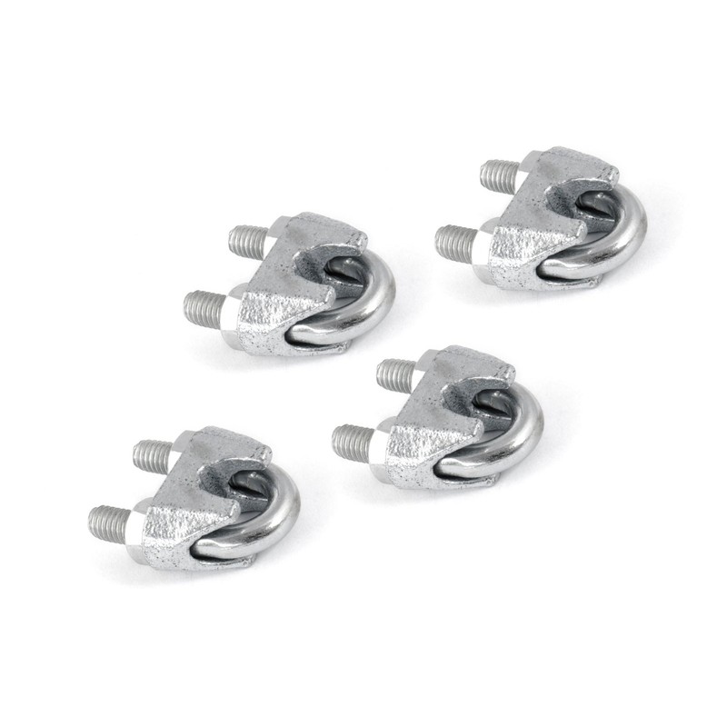 SET 15m steel wire rope galvanised 3mm strand: 6x7 +