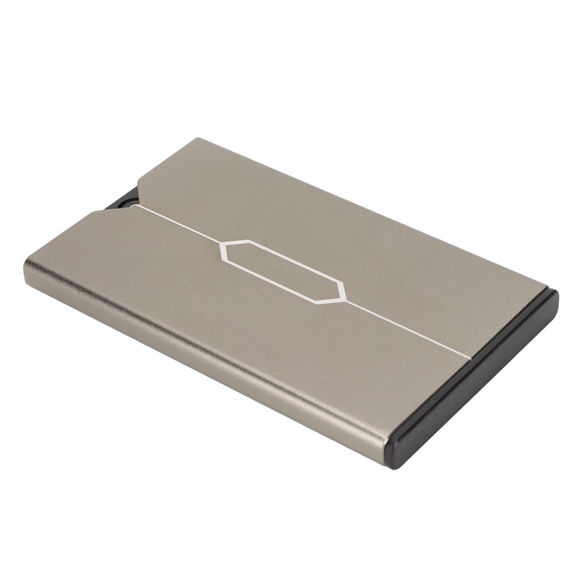 Aluminum SIM Card Case Large Capacity Shatterproof Small Portable Memory