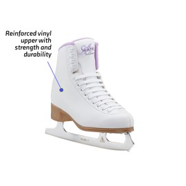 Jackson Classic Purple SoftSkate 380 Womens/Girls Ice Figure Skates - Girls Size 12.0