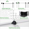 C&AHOME Cube Storage Organizer, 6-Cube Shelves Units, Closet Cabinet, DIY
