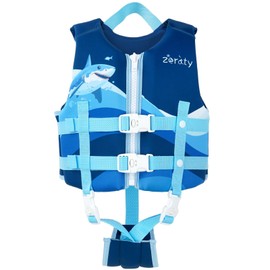 Zeraty Children's Life Jacket Swimming Jacket for Toddlers with Adjustable Safety Straps Age 1-9 Years / 22-88 lbs