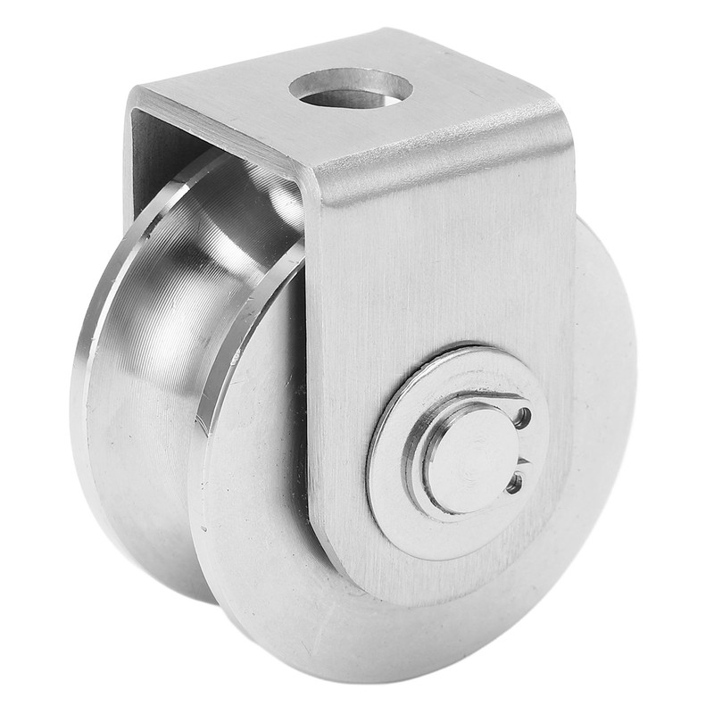 U Type Groove Wheel Stainless Steel Track Pulley for Sliding
