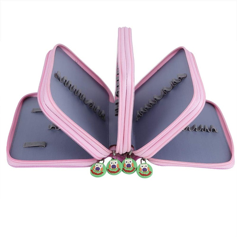 Estuche Lapices, 72 ranuras 4 capas de gran capacidad caja