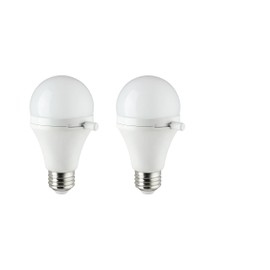 Sunlite ShabBulb, Shabbat Permissible LED Light Bulb, 7 Watt (40 Watt Equivalent) Warm White (2 Pack)