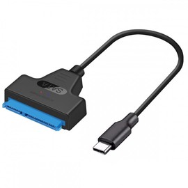 cablecc Type C USB 3.1 Male to SATA 22 Pin 2.5" Hard Disk Driver SSD Adapter Cable for Laptop