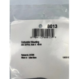 Fel-Pro Carburetor Mounting Gasket Seal fits AMC, GM style ;  Fel-Pro # 8013