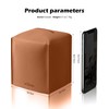 Tclouda Tissue Box Cover for PU Leather, Modern Simple Solid