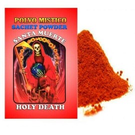 1 Pc Holy Death Sachet - Santa Muerte Polvo en Bolsa 1/2oz