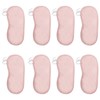 8 Pieces Pink Eye Sleep Coverings Sleep,Sleep Shade Blindfold Soft