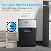 BONSEN 16-Sheet Heavy Duty Paper Shredder for Office, 60-Minute Running