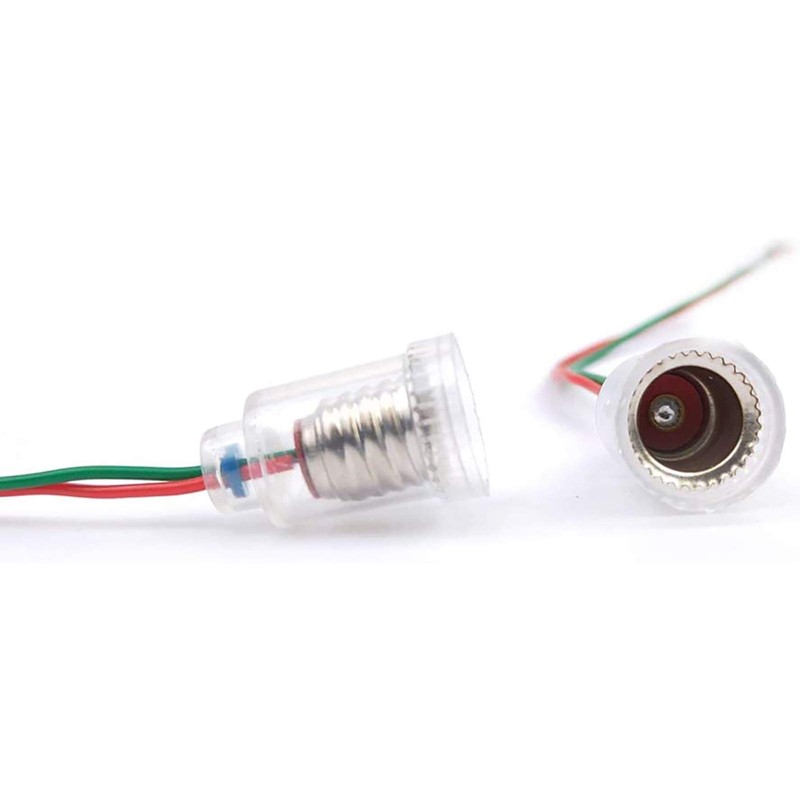 FDXGYH E10 1.5V 0.3A Mini Light Bulbs 12pcs Old Fashioned