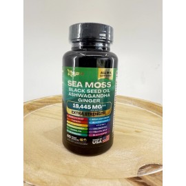 Zoyava Sea Moss, Black Seed Oil, Ashwagandha & Ginger All-in-1 FREE SHIPPING