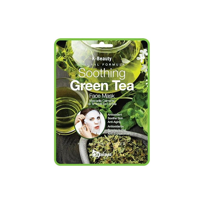 Saplaya Face Masks 6 Pack Scented Facemask Sheets Skin Care