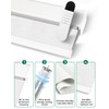 Allesin Motorized Blinds with Remote Smart Blackout Roller Shades |