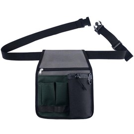 igadgitz home U7241 Garden Tool Belt Bag, Gardening Tool Belt, Gardeners Tool Belt, Garden Utility Belt - Green