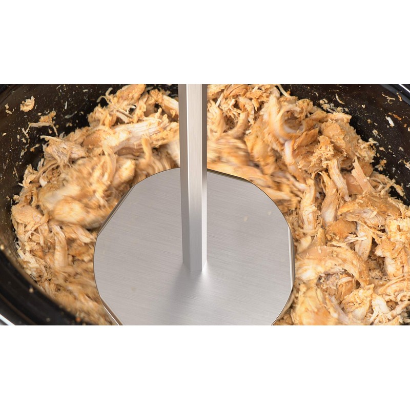 onlyfire 3 Inch Pork Puller, Upgraded Ultra-Sharp Stainless Steel Meat