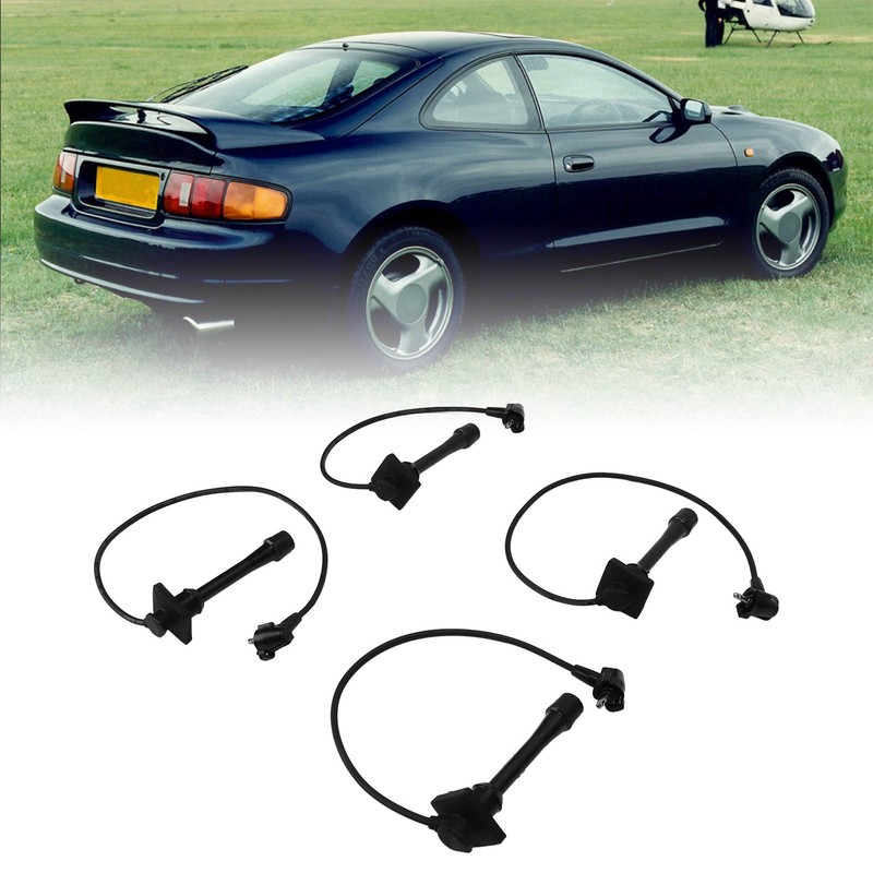 Spark Plug Wire with Silicone Sleeves 9091922327 Replacement for Corolla