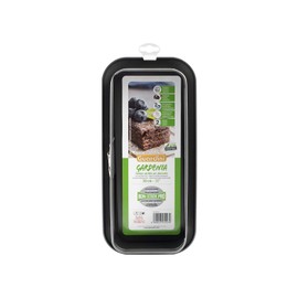 Guardini Gardenia 30 x 11 cm Plumcake Non-Stick Steel Baking Tin, Black