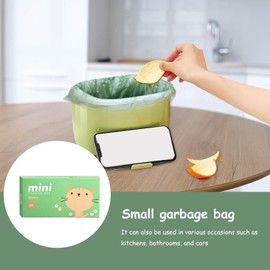 Small Trash Bags Bathroom | Rubbish Bags - Thicken Bedroom Trash Bag Small Trash Can Liners Bathroom Trash Bags for Living Room