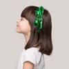 Ecuupas Green St. Patrick’s Day Headbands Shamrock Hairband Bow Clover