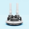 HOROW Chrome Flush Button, Dual Flush Toilet Tank Button for