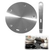 Difusor de Calor Placa Difusora de Lnducción Acero Lnoxidable, Placa