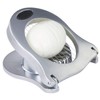 bremermann egg slicer, zinc alloy, soft-touch handles