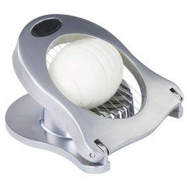 bremermann egg slicer, zinc alloy, soft-touch handles