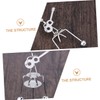 SAFIGLE 4pcs Guitar and Man Balancing Sculpture Stylish Decor for