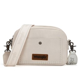Wrangler Crossbody Bag for Women Camera Purse with Wide Strap WG90-819BG