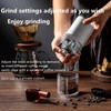 Basics Electric Coffee Grinder - Compact & Powerful Blade Grinder