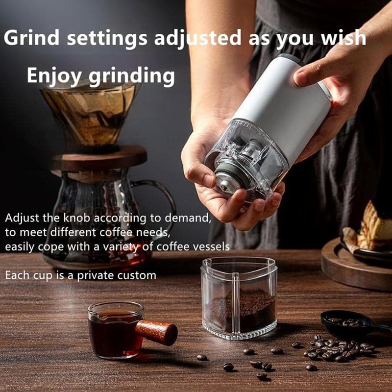 Basics Electric Coffee Grinder - Compact & Powerful Blade Grinder